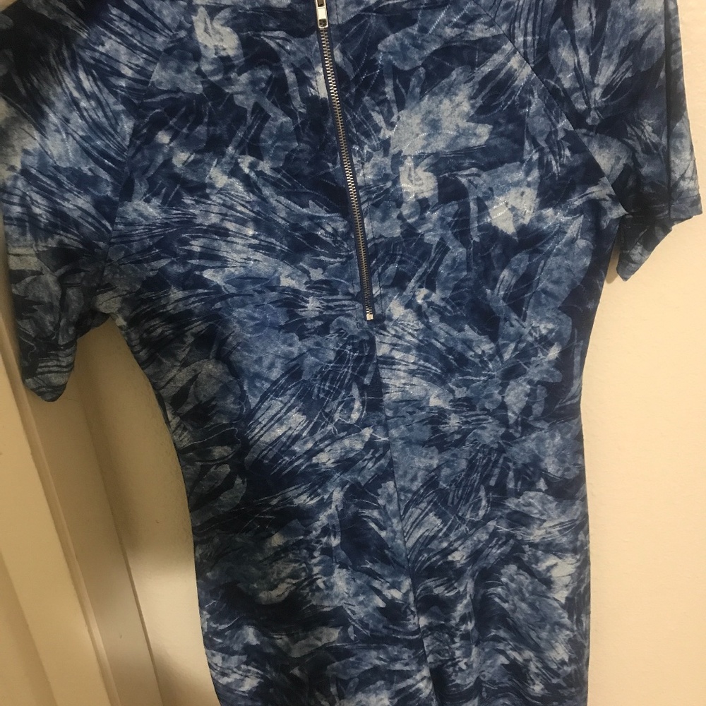 Blue fashionable Romper